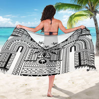 White Philippines Sun Star Sarong Igorot Tribal Inspiration LT05 - Polynesian Pride