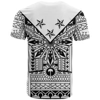 White Philippines Sun Star T Shirt Igorot Tribal Inspiration LT05 - Polynesian Pride