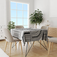 White Philippines Sun Star Tablecloth Igorot Tribal Inspiration LT05 - Polynesian Pride