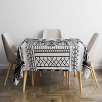 White Philippines Sun Star Tablecloth Igorot Tribal Inspiration LT05 - Polynesian Pride