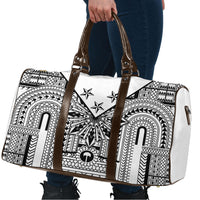 White Philippines Sun Star Travel Bag Igorot Tribal Inspiration LT05 - Polynesian Pride