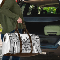 White Philippines Sun Star Travel Bag Igorot Tribal Inspiration LT05 - Polynesian Pride