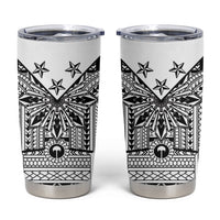 White Philippines Sun Star Tumbler Cup Igorot Tribal Inspiration LT05 White - Polynesian Pride