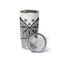White Philippines Sun Star Tumbler Cup Igorot Tribal Inspiration LT05 - Polynesian Pride