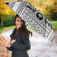 White Philippines Sun Star Umbrella Igorot Tribal Inspiration