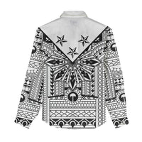White Philippines Sun Star Women Casual Shirt Igorot Tribal Inspiration LT05 - Polynesian Pride