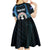 Personalized Northern Mariana Islands 78th Liberation Day Kid Short Sleeve Dress