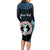 Personalized Northern Mariana Islands 78th Liberation Day Long Sleeve Bodycon Dress