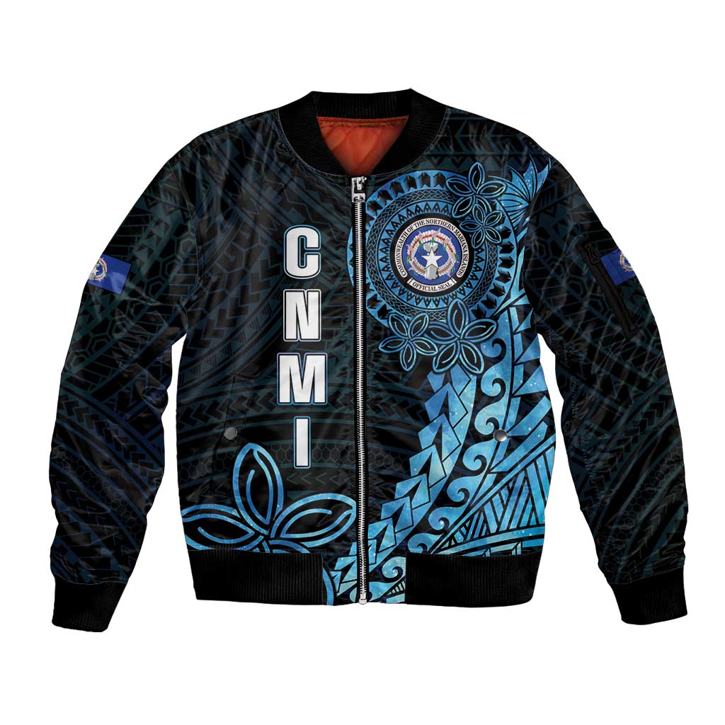 Personalized Northern Mariana Islands 78th Liberation Day Sleeve Zip Bomber Jacket