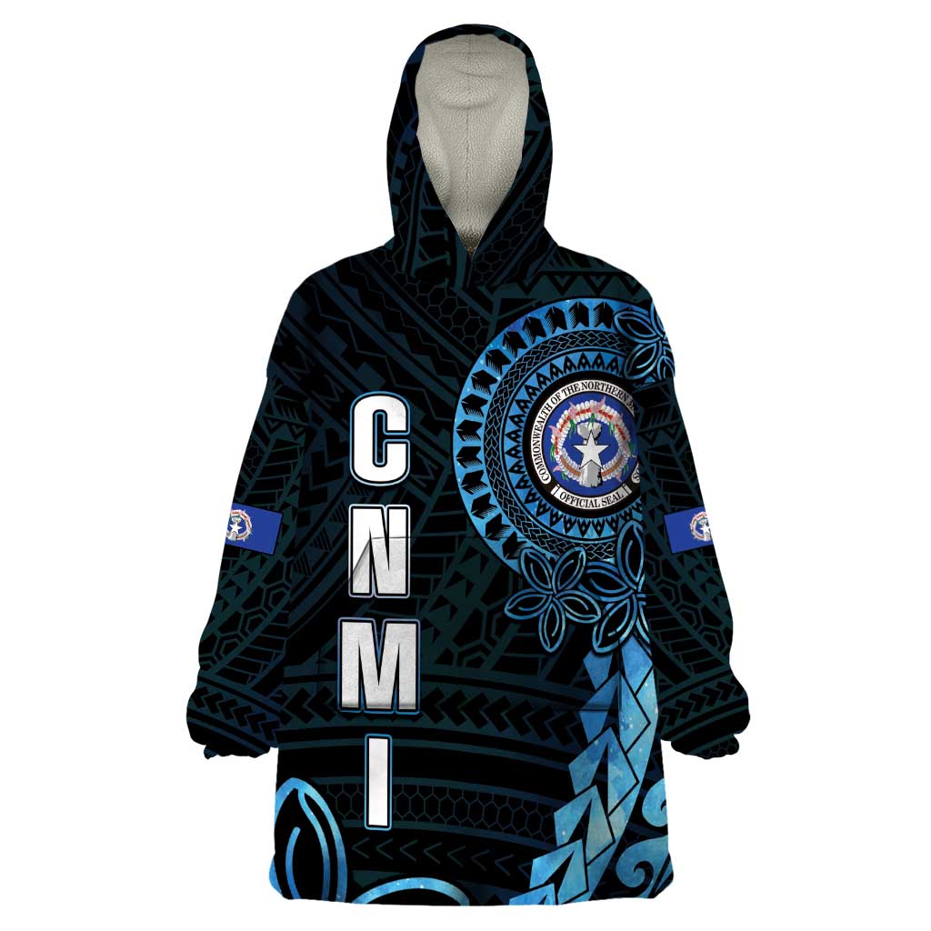 Personalized Northern Mariana Islands 78th Liberation Day Wearable Blanket Hoodie