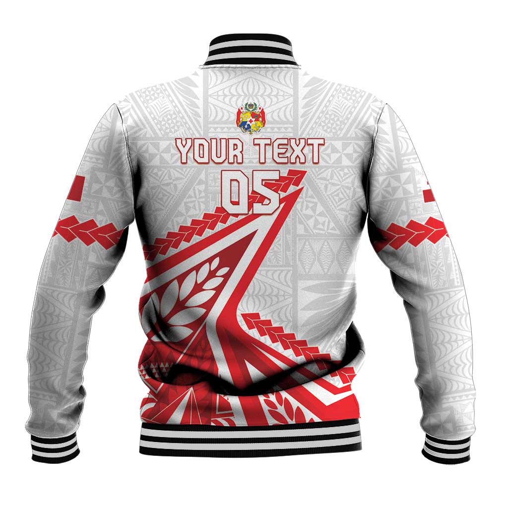 Custom Tonga Rugby 2024 Pacific Baseball Jacket Go Ikale Tahi LT05 - Polynesian Pride