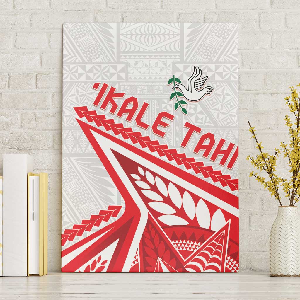 Tonga Rugby 2024 Pacific Canvas Wall Art Go Ikale Tahi