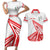 Custom Tonga Rugby 2024 Pacific Couples Matching Short Sleeve Bodycon Dress and Hawaiian Shirt Go Ikale Tahi