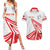 Custom Tonga Rugby 2024 Pacific Couples Matching Summer Maxi Dress and Hawaiian Shirt Go Ikale Tahi