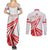 Custom Tonga Rugby 2024 Pacific Couples Matching Summer Maxi Dress and Long Sleeve Button Shirt Go Ikale Tahi