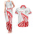 Custom Tonga Rugby 2024 Pacific Couples Matching Tank Maxi Dress and Hawaiian Shirt Go Ikale Tahi