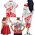 Custom Tonga Rugby 2024 Pacific Family Matching Off The Shoulder Long Sleeve Dress and Hawaiian Shirt Go Ikale Tahi