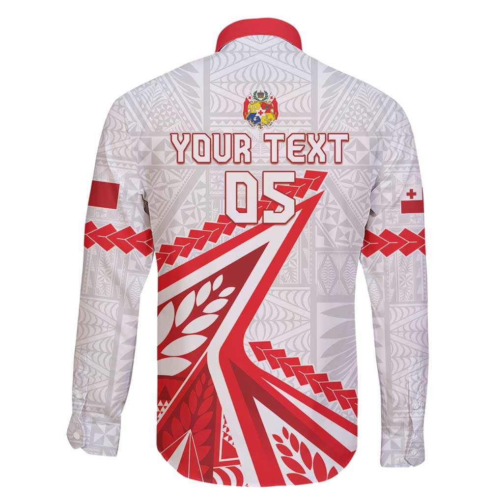 Custom Tonga Rugby 2024 Pacific Family Matching Short Sleeve Bodycon Dress and Hawaiian Shirt Go Ikale Tahi
