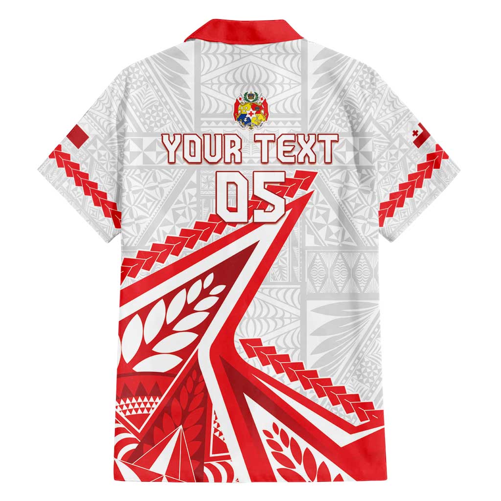 Custom Tonga Rugby 2024 Pacific Family Matching Tank Maxi Dress and Hawaiian Shirt Go Ikale Tahi LT05 - Polynesian Pride