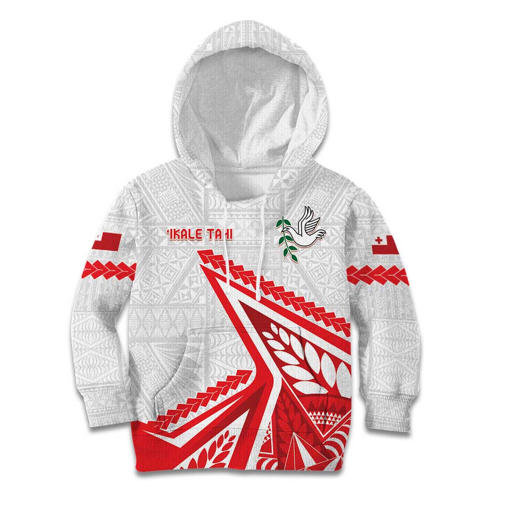 Custom Tonga Rugby 2024 Pacific Kid Hoodie Go Ikale Tahi