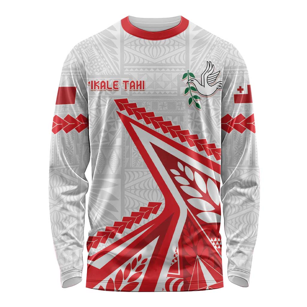 Custom Tonga Rugby 2024 Pacific Long Sleeve Shirt Go Ikale Tahi