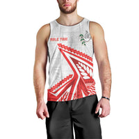 Custom Tonga Rugby 2024 Pacific Men Tank Top Go Ikale Tahi LT05 - Polynesian Pride