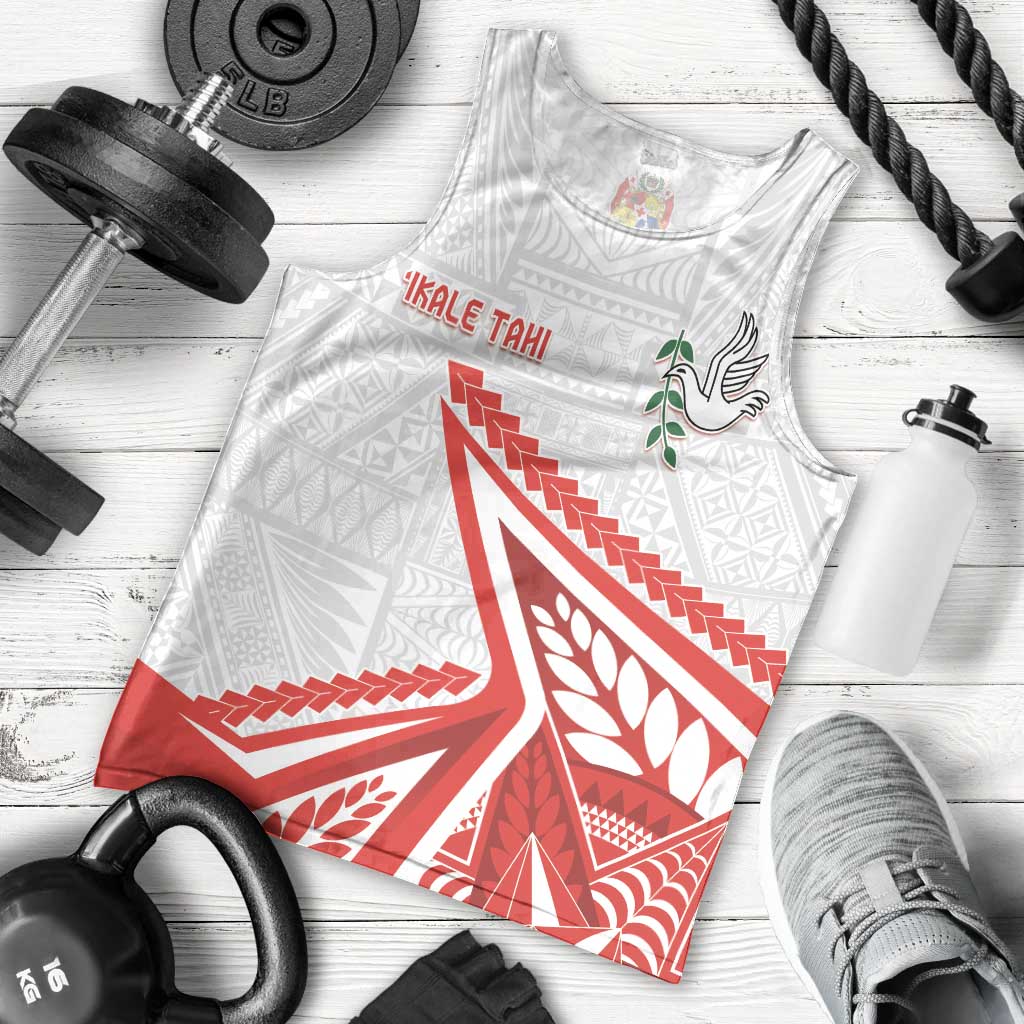 Custom Tonga Rugby 2024 Pacific Men Tank Top Go Ikale Tahi LT05 - Polynesian Pride