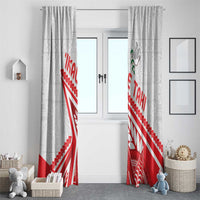 Tonga Rugby 2024 Pacific Window Curtain Go Ikale Tahi