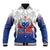 Custom Samoa Rugby 2024 Pacific Baseball Jacket Go Manu Samoa