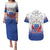 Custom Samoa Rugby 2024 Pacific Couples Matching Puletasi and Hawaiian Shirt Go Manu Samoa