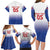 Custom Samoa Rugby 2024 Pacific Family Matching Long Sleeve Bodycon Dress and Hawaiian Shirt Go Manu Samoa