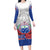 Custom Samoa Rugby 2024 Pacific Family Matching Long Sleeve Bodycon Dress and Hawaiian Shirt Go Manu Samoa