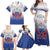 Custom Samoa Rugby 2024 Pacific Family Matching Off Shoulder Maxi Dress and Hawaiian Shirt Go Manu Samoa