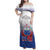 Custom Samoa Rugby 2024 Pacific Family Matching Off Shoulder Maxi Dress and Hawaiian Shirt Go Manu Samoa