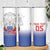 Custom Samoa Rugby 2024 Pacific Skinny Tumbler Go Manu Samoa