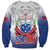 Custom Samoa Rugby 2024 Pacific Sweatshirt Go Manu Samoa