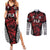 Custom Flying Fijians Rugby 2024 Pacific Couples Matching Summer Maxi Dress and Long Sleeve Button Shirt Go Fiji