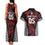 Custom Flying Fijians Rugby 2024 Pacific Couples Matching Tank Maxi Dress and Hawaiian Shirt Go Fiji