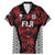 Custom Flying Fijians Rugby 2024 Pacific Family Matching Mermaid Dress and Hawaiian Shirt Go Fiji