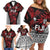 Custom Flying Fijians Rugby 2024 Pacific Family Matching Off Shoulder Short Dress and Hawaiian Shirt Go Fiji