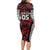 Custom Flying Fijians Rugby 2024 Pacific Long Sleeve Bodycon Dress Go Fiji