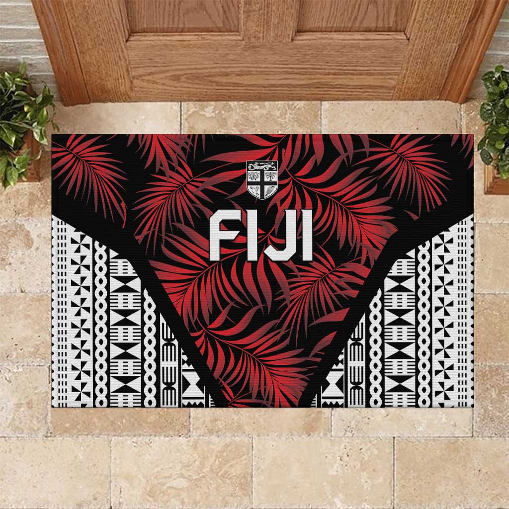 Flying Fijians Rugby 2024 Pacific Rubber Doormat Go Fiji