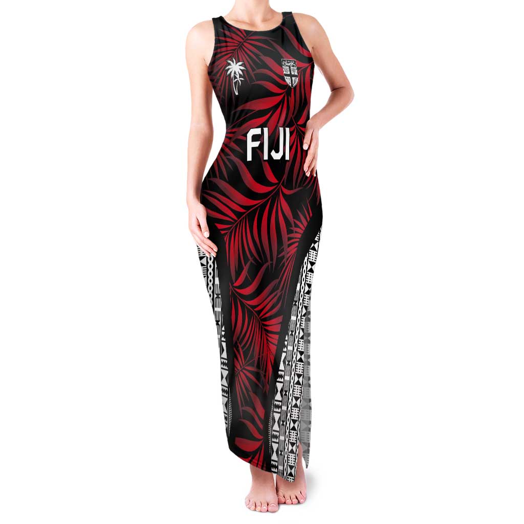 Custom Flying Fijians Rugby 2024 Pacific Tank Maxi Dress Go Fiji