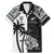 Custom New Zealand And Fiji Rugby 2024 Family Matching Mermaid Dress and Hawaiian Shirt Maori Kiwi With Fijian Palm Tree