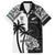 Custom New Zealand And Fiji Rugby 2024 Family Matching Summer Maxi Dress and Hawaiian Shirt Maori Kiwi With Fijian Palm Tree