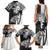 Custom New Zealand And Fiji Rugby 2024 Family Matching Tank Maxi Dress and Hawaiian Shirt Maori Kiwi With Fijian Palm Tree