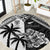 New Zealand And Fiji Rugby 2024 Round Carpet Maori Kiwi With Fijian Palm Tree