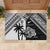 New Zealand And Fiji Rugby 2024 Rubber Doormat Maori Kiwi With Fijian Palm Tree