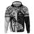 Custom New Zealand And Fiji Rugby 2024 Zip Hoodie Maori Kiwi With Fijian Palm Tree