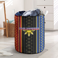 Philippines Filipinos Laundry Basket Igorot Tribal Inspiration Pattern Style